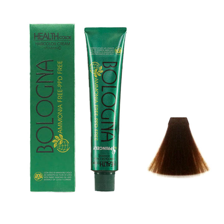 رنگ مو بلونیا سری brown شماره 6.7 حجم 100 میلی لیتر رنگ قهوه ایی تیره