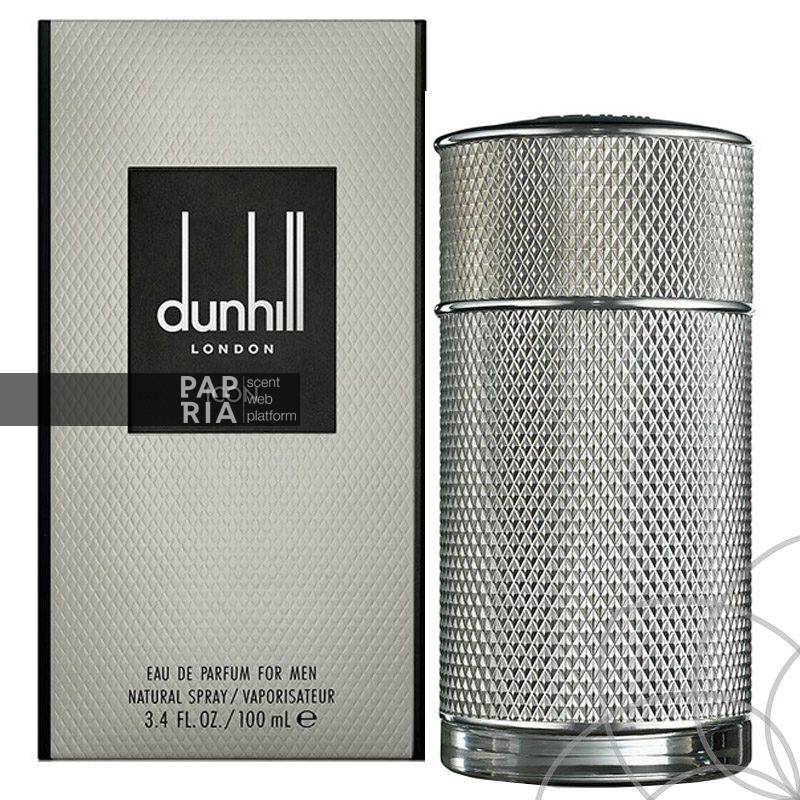 عطر دانهیل آیکون مردانه ( دانهیل آیکن نقره ای ) ادو پرفیوم 25 میل