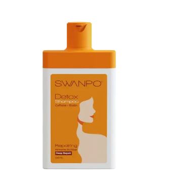 شامپو کافئین و بیوتین سوآن پو مناسب انواع مو حجم 240 ml