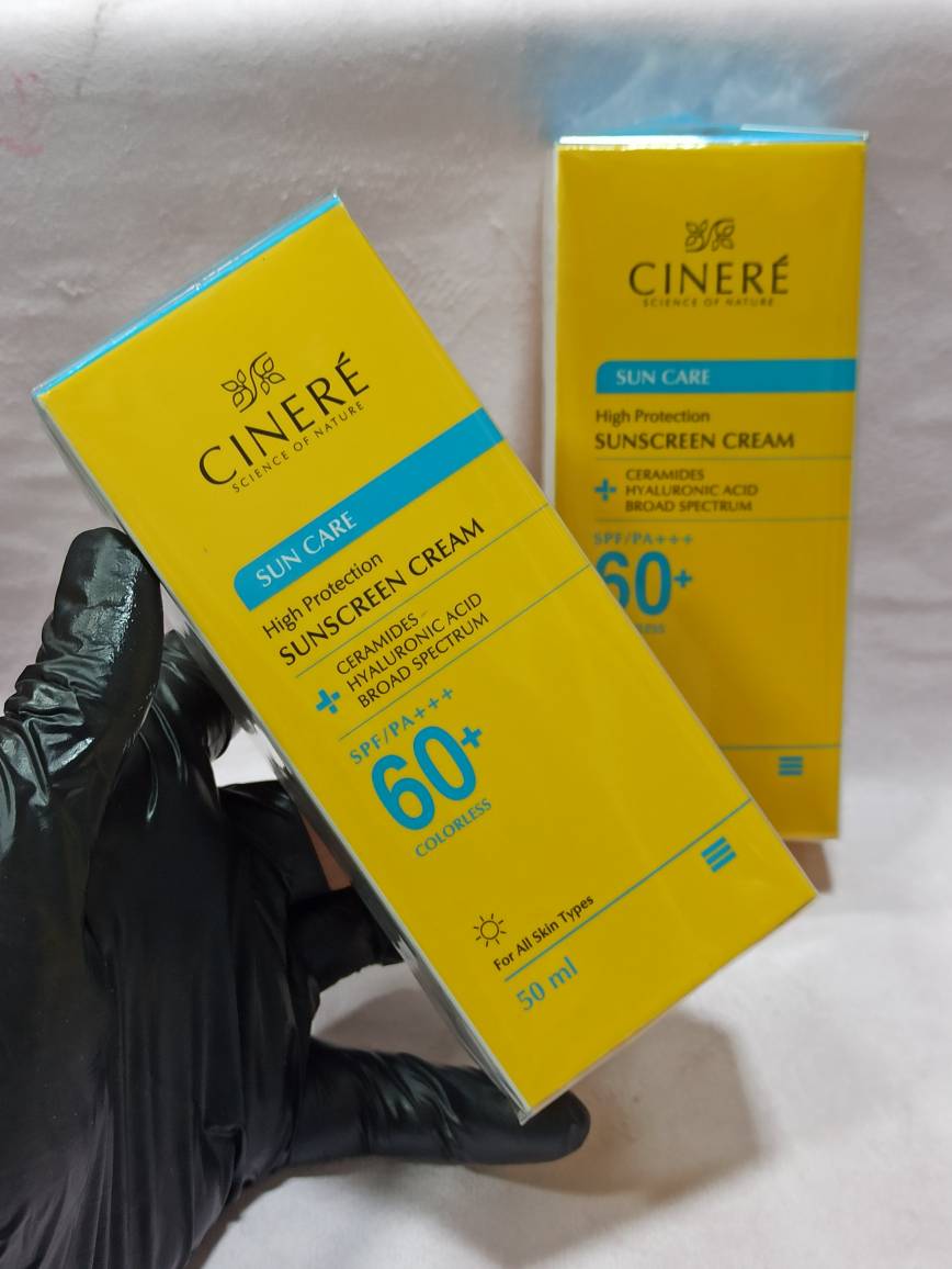 کرم ضد افتاب بدون رنگ سینره SPF 60
